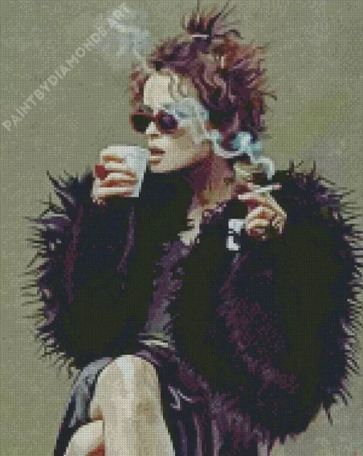 Marla Singer Fight Club Diamond Painting