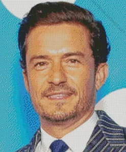 Orlando Bloom Actor Diamond Painting