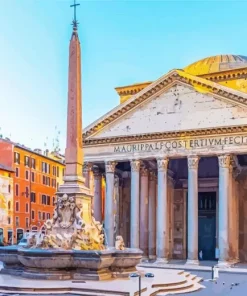 Pantheon Rome Diamond Painting