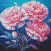 Pink Blooming Carnation Diamond Painting