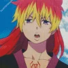 Shura Blue Exorcist Female Character Diamond Painting