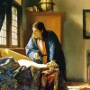 The Geographer by Johannes Vermeer Diamond Painting