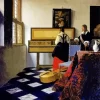 The Music Lesson by Johannes Vermeer Diamond Painting