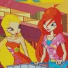 Winx Club Bloom and Stella Diamond Painting