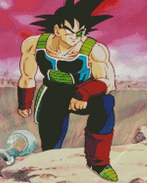 Bardock Dragon Ball Z Diamond Painting