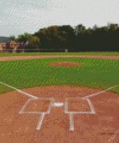 Baseball Field Diamond Painting