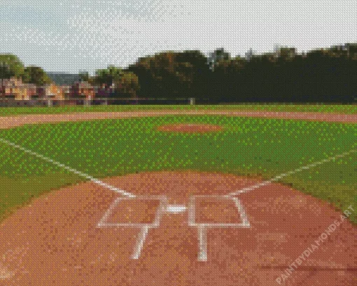 Baseball Field Diamond Painting