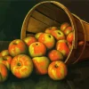 Basket Of Apples Diamond Painting