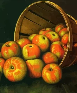 Basket Of Apples Diamond Painting