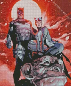 Batman And Catwoman Diamond Painting