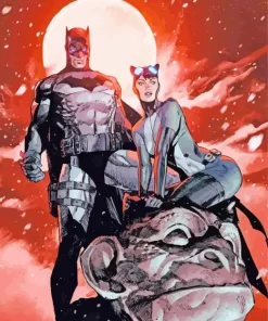 Batman And Catwoman Diamond Painting