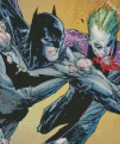 Batman And Joker Movie Diamond Painting