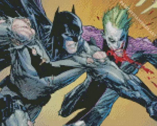 Batman And Joker Movie Diamond Painting