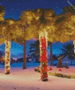 Beach Christmas Diamond Painting