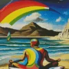 Beach Rainbow Diamond Painting