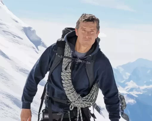 Bear Grylls Diamond Painting