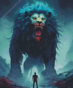 Beast Lion Diamond Painting