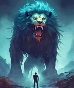 Beast Lion Diamond Painting