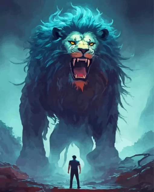 Beast Lion Diamond Painting