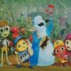 Beat Bugs Animated Serie Diamond Painting