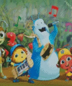 Beat Bugs Animated Serie Diamond Painting