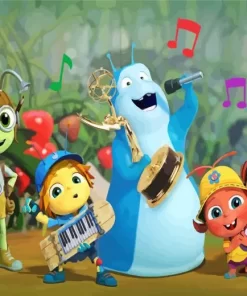 Beat Bugs Animated Serie Diamond Painting