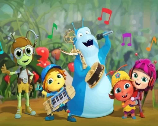 Beat Bugs Animated Serie Diamond Painting