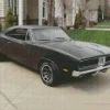 Black 1969 Charger Diamond Painting