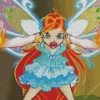 Bloom Winx Club Power Diamond Painting