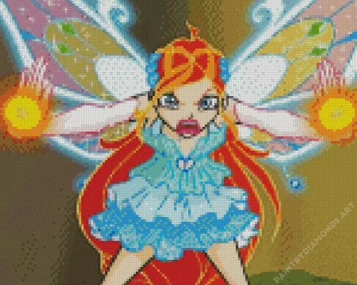 Bloom Winx Club Power Diamond Painting