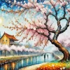 Blossom Tree Art Diamond Painting