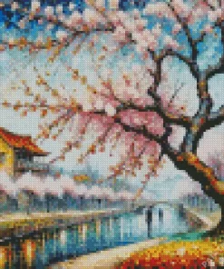 Blossom Tree Art Diamond Painting