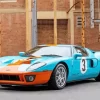 Blue And Orange GT40 Diamond Painting