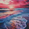 Blue And Pink Sunset Diamond Painting