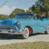 Blue Buick Skylark Diamond Painting