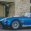 Blue Cobra Car Diamond Painting