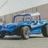 Blue Dune Buggy Diamond Painting