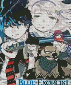 Blue Exorcist Poster Diamond Painting