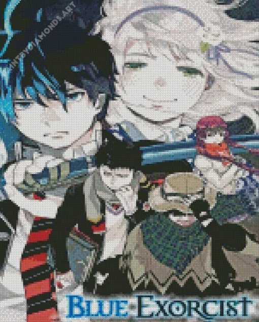 Blue Exorcist Poster Diamond Painting