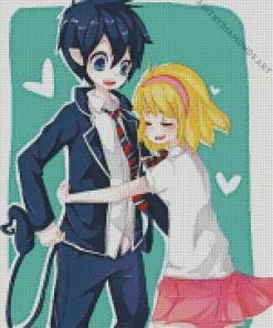 Blue Exorcist Rin And Shiemi Diamond Painting