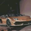 Brown Fancy Lambo Diamond Painting