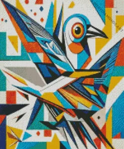 Cool Geometric Bird Diamond Painting