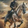 Cool Ghost Horse Rider Diamond Painting