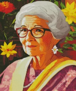 Cool Grandmother Diamond Painting