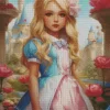 Cute Fantasy Art Little Girl Diamond Painting