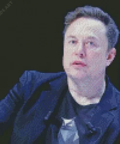 Elon Musk Diamond Painting