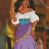 Esmeralda Hunchback Of Notre Dame Diamond Painting