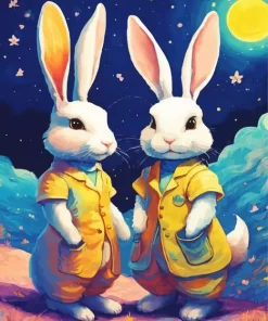 Fantasy Bunnies Diamond Painting