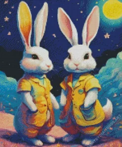 Fantasy Bunnies Diamond Painting