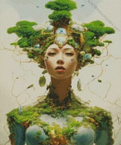 Fantasy Dryad Diamond Painting